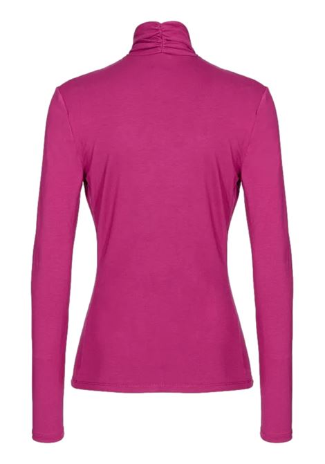 JERSEY SWEATER WITH DRAPE PINKO | sweaters | 102363 A1DEVIB